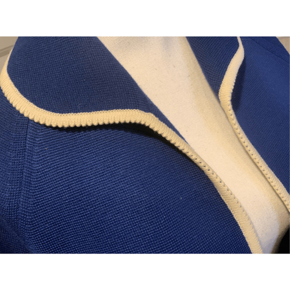 Skirt Blazer Suit Wool Vintage 2pc - Picture 10 of 11